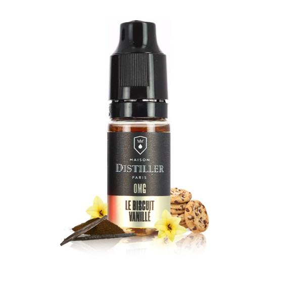 E liquide Le Biscuit Vanillé 10ml Maison Distiller (Pack de 5)
