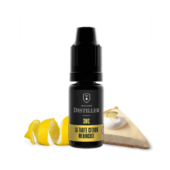 E liquide La Tarte Au Citron Meringuée 10ml Maison Distiller (Pack de 5)