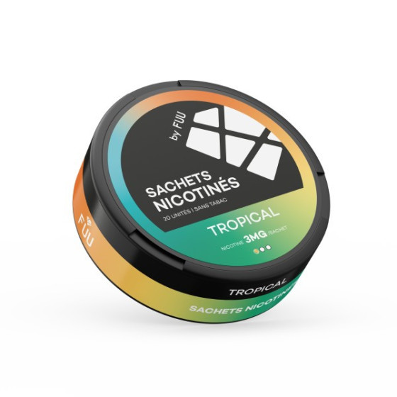 Sachets nicotinés Tropical Calm+ by Minima Fuu (Boite de 5)