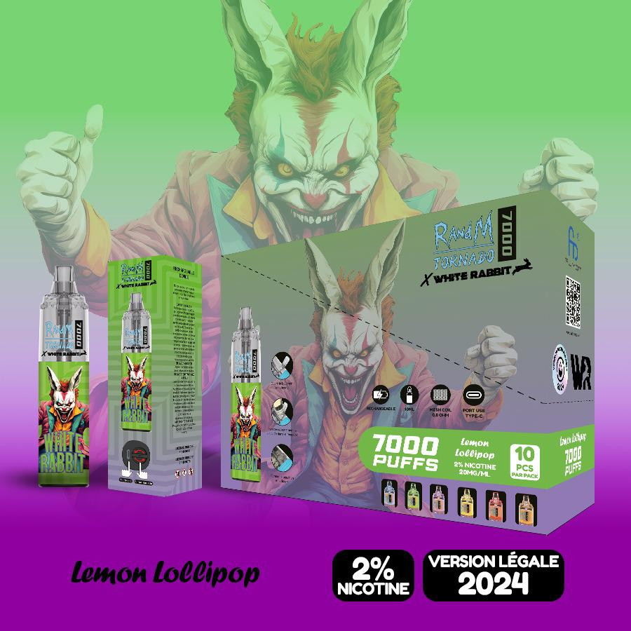 Tornado Rabbit Mesh Tornado 7000 TPD 2% (Boite de 10) by Tornado & White Rabbit