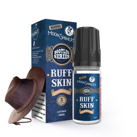 E liquide Ruff skin Authentic 10ML Le french liquide Moonshiners (Pack de 6)