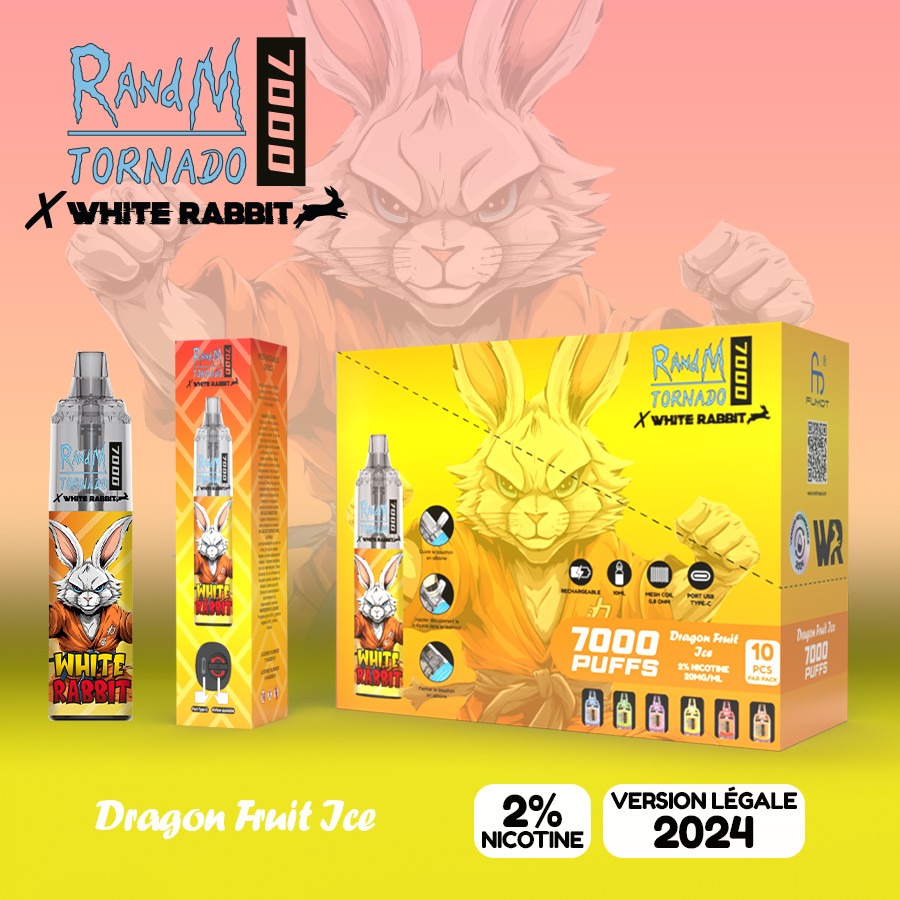 Tornado Rabbit Mesh Tornado 7000 TPD 2% (Boite de 10) by Tornado & White Rabbit