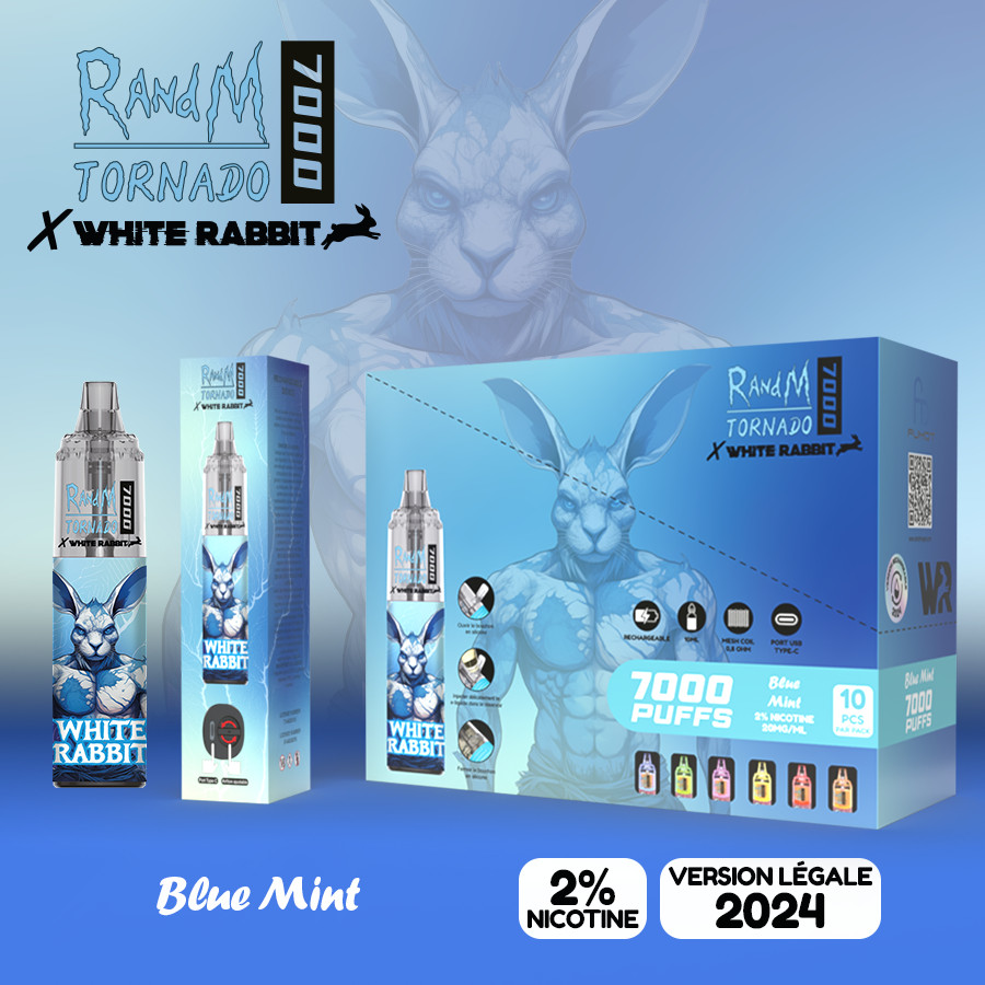 Tornado Rabbit Mesh Tornado 7000 TPD 2% (Boite de 10) by Tornado & White Rabbit
