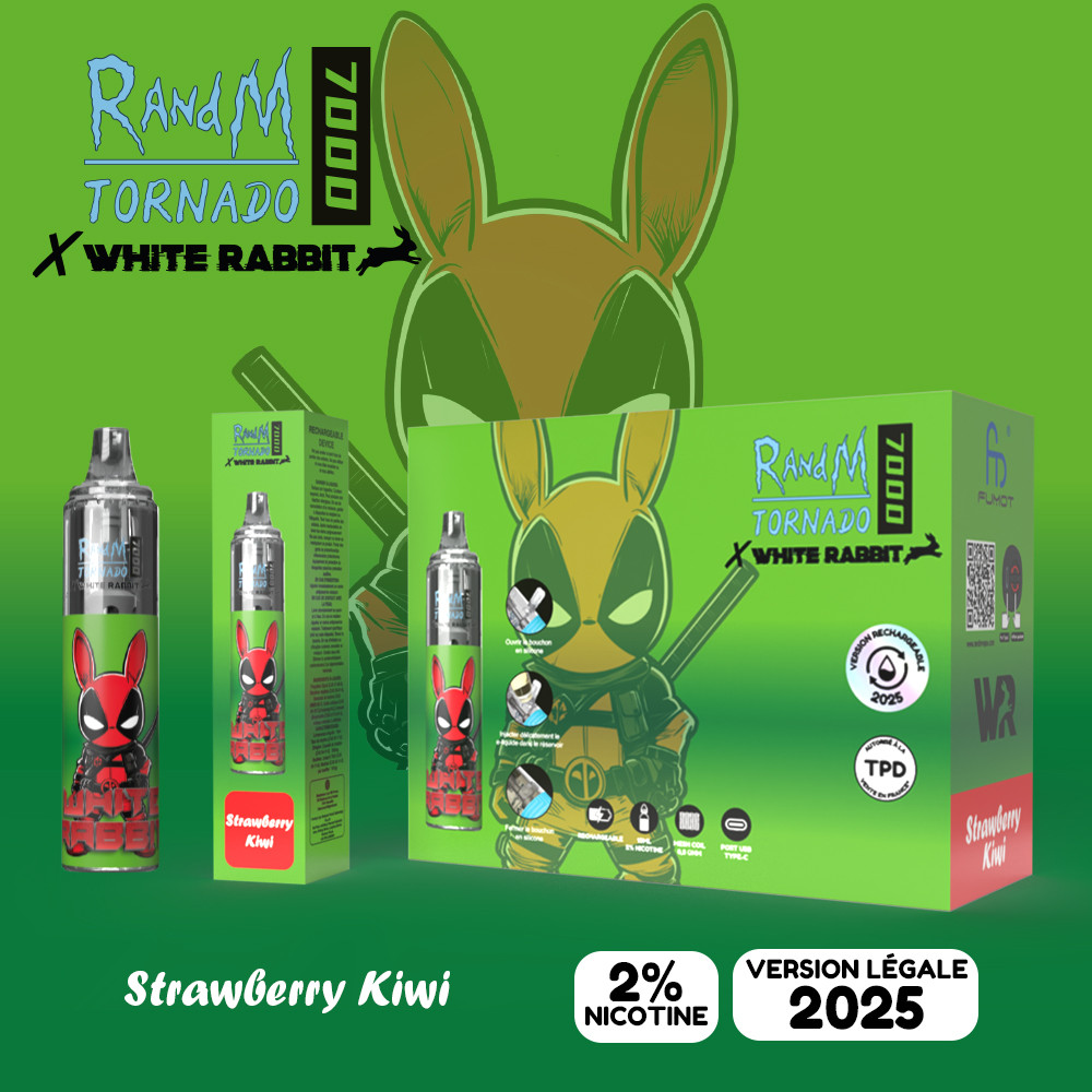 Tornado Rabbit Mesh Tornado 7000 TPD 2% (Boite de 10) by Tornado & White Rabbit