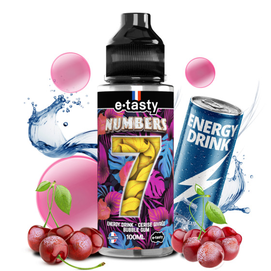 E liquide Numbers 7 - 100ml E.tasty