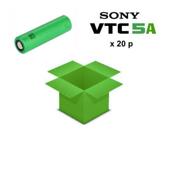 Sony VTC5A 2600 mAh Battery (Boite de 20)