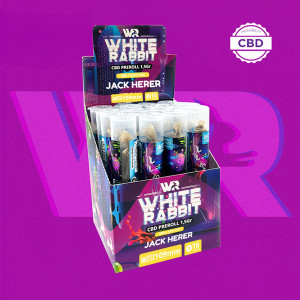 Pré-Rolls CBD - White Rabbit - (Boite de 16)