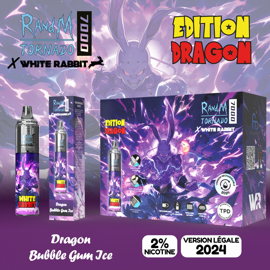 Tornado Rabbit Mesh Tornado 7000 TPD 2% (Boite de 10) by Tornado & White Rabbit