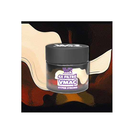 Résine 4 x filtré VMAC Hyper strong - 2,5g - White Rabbit