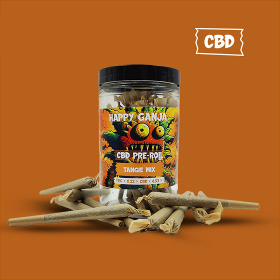 Pre roll CBD Happy Gandja (Pack de 25)