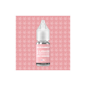 E liquide CBD 1000mg 10ml White Rabbit