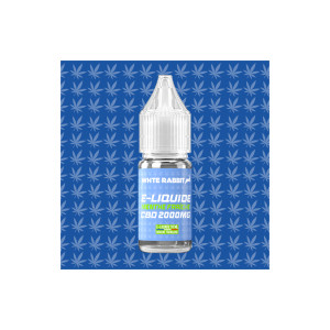 E liquide CBD 2000mg 10ml White Rabbit
